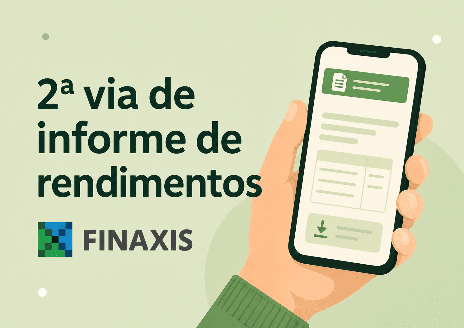2ª via de informe de rendimentos — Finaxis